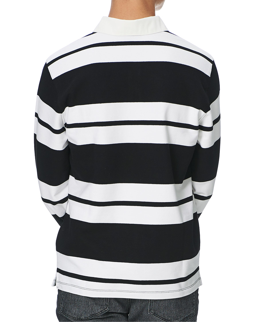 Heren | Truien | J.Lindeberg | Reed Cotton Rugby Shirt Black