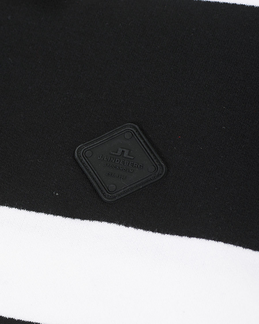 Heren | Truien | J.Lindeberg | Reed Cotton Rugby Shirt Black