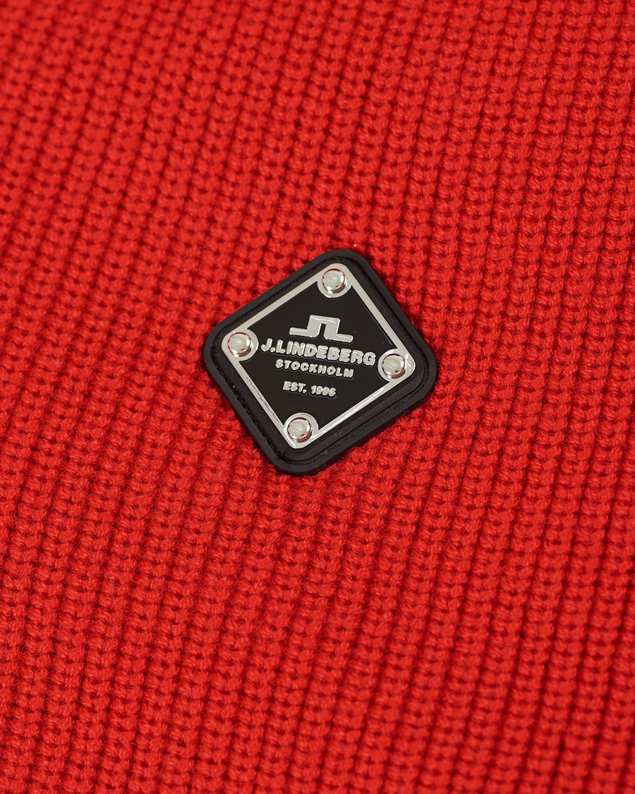 Heren | Jassen | J.Lindeberg | Bob Merino Wool Knitted Jacket Black