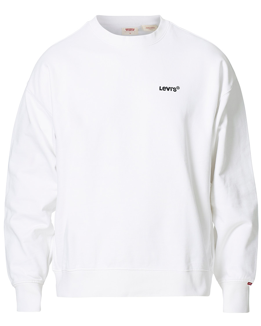 Heren | Truien | Levi's | Red Tab Crew Neck Sweatshirt White
