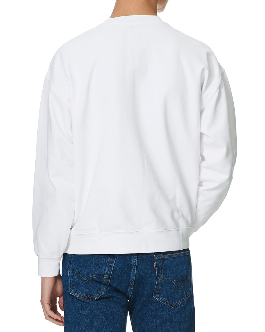 Heren | Truien | Levi's | Red Tab Crew Neck Sweatshirt White
