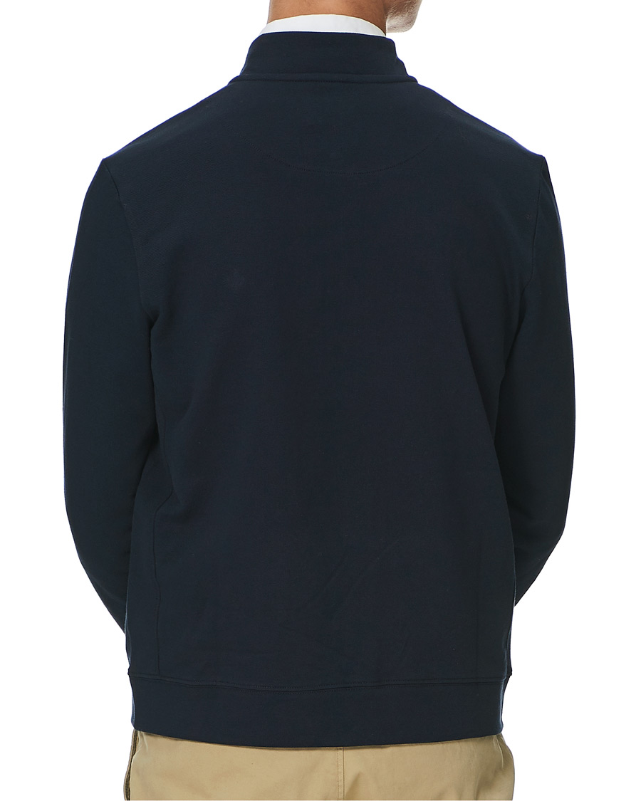 Heren | Truien | Morris | Nyle Cotton Full Zip Old Blue