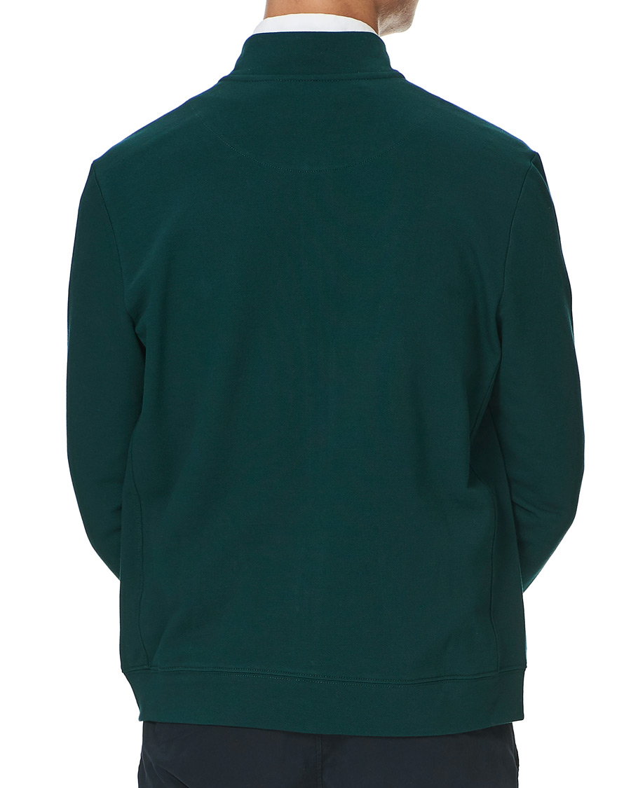 Heren | Truien | Morris | Nyle Cotton Full Zip Green