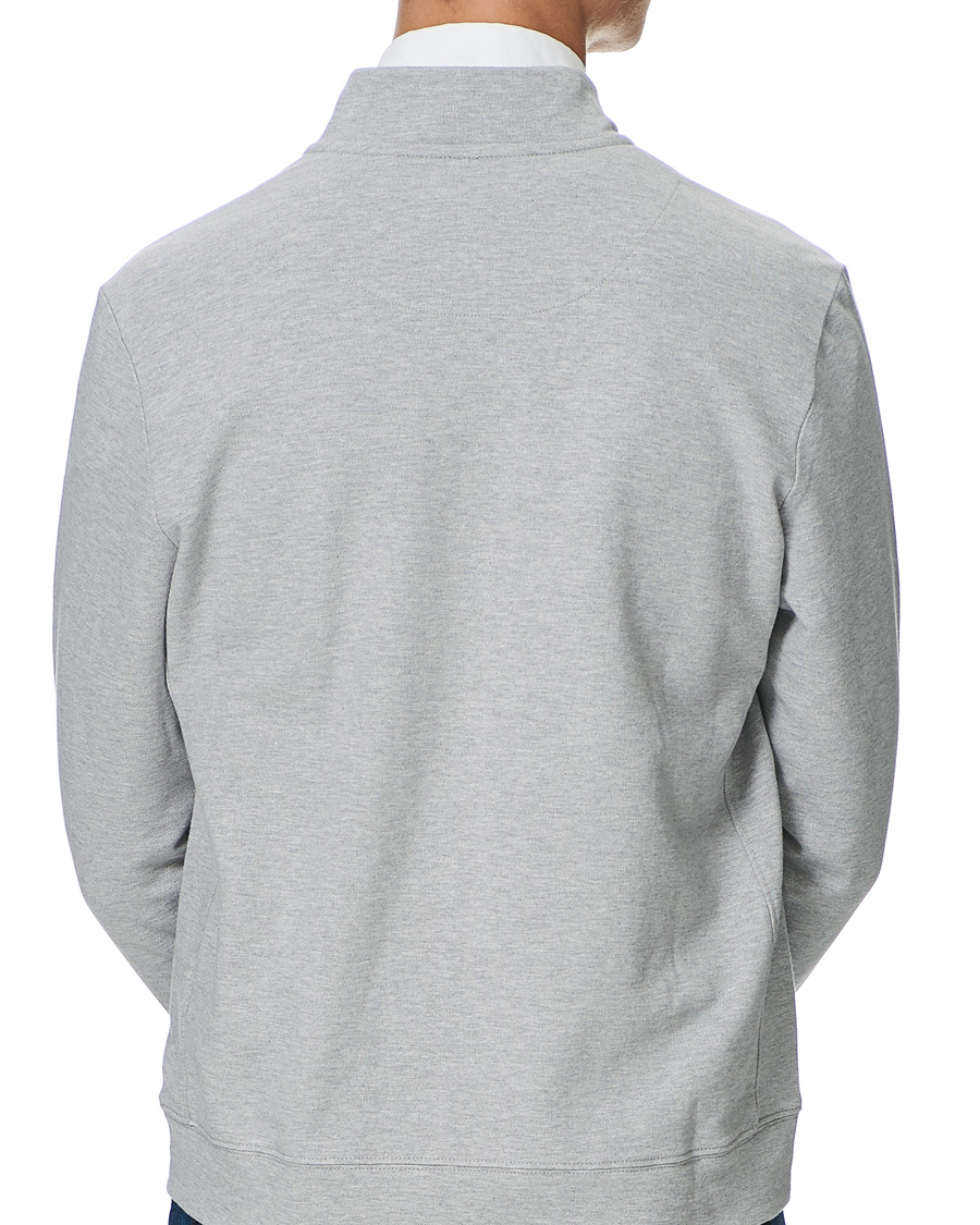 Heren | Truien | Morris | Nyle Cotton Full Zip Grey
