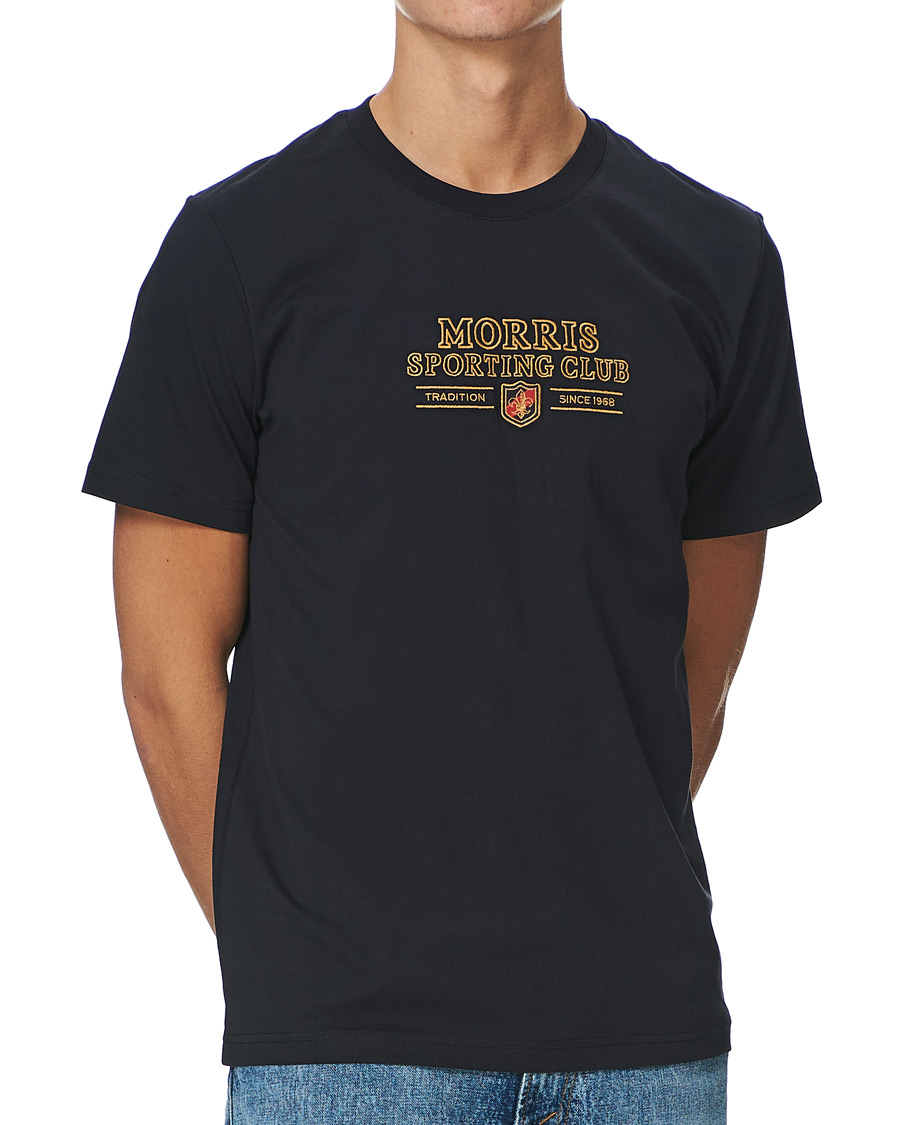 Heren | T-shirts | Morris | Warwick Logo Tee Old Blue