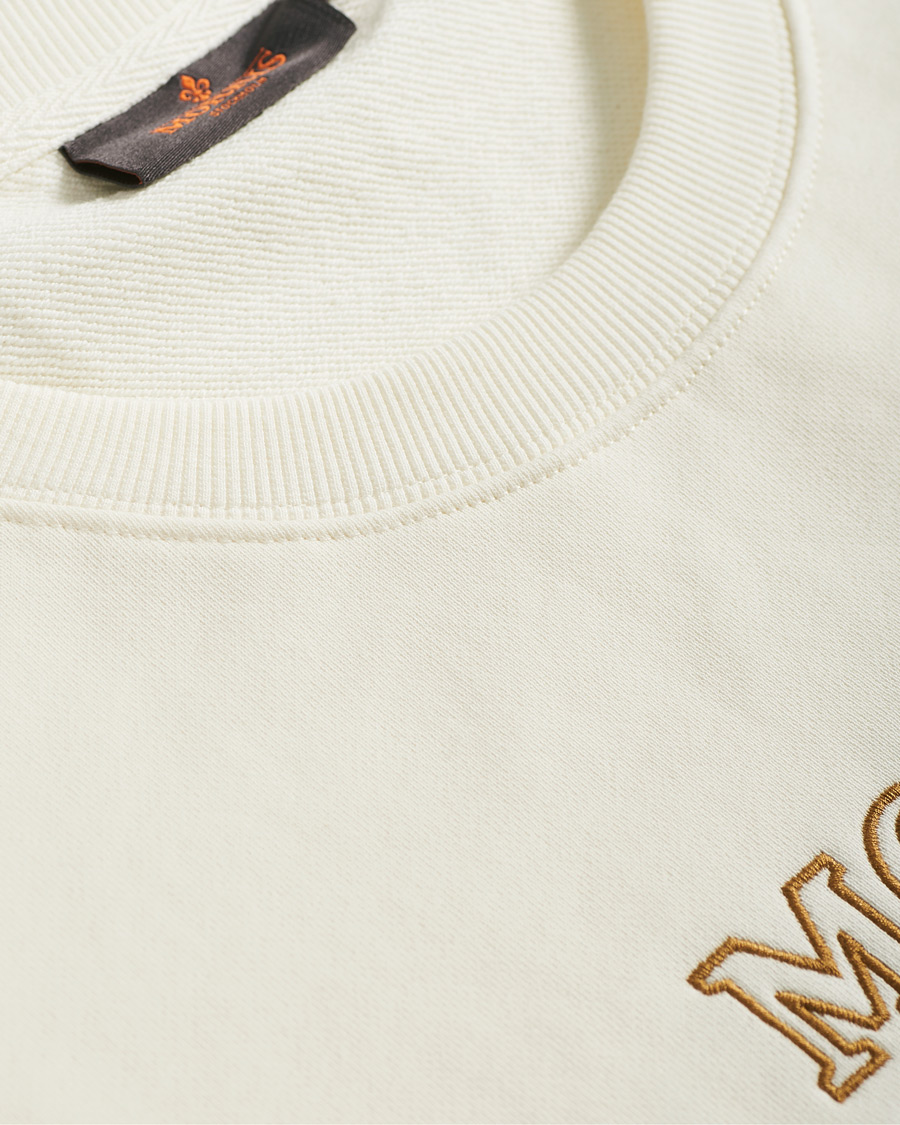 Heren | Truien | Morris | Warwick Logo Sweatshirt Off White