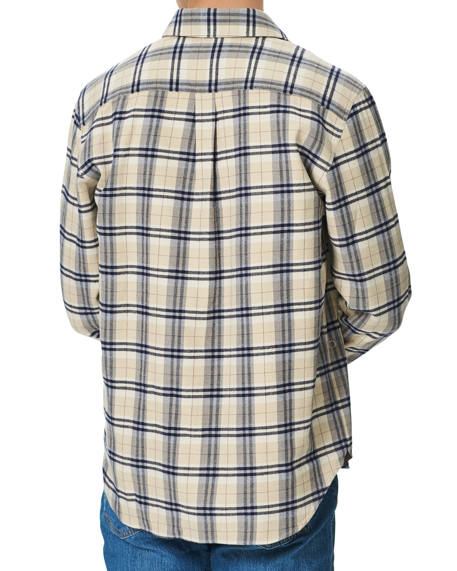 Heren | Overhemden | Morris | Holiday Brushed Cotton Overshirt Khaki
