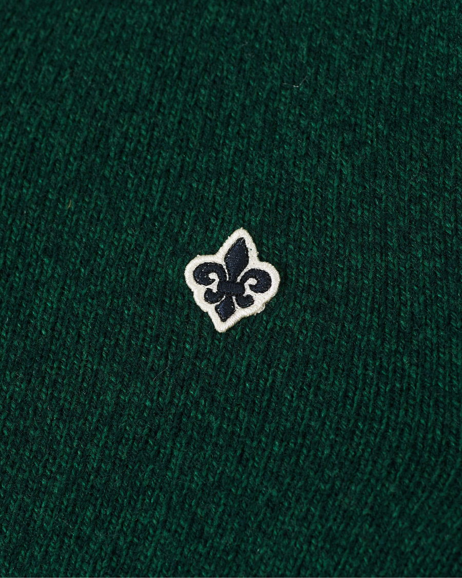 Heren | Truien | Morris | Kieran Wool Half Zip Green