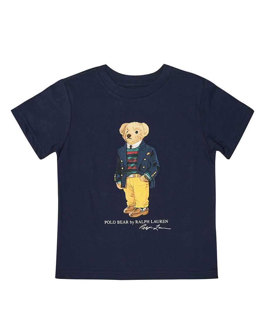 Heren | T-shirts | Polo Ralph Lauren | Printed Bear Crew Neck Kids Tee Cruise Navy