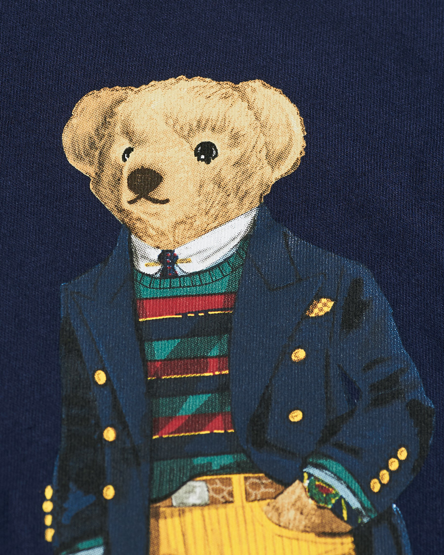 Heren | T-shirts | Polo Ralph Lauren | Printed Bear Crew Neck Kids Tee Cruise Navy