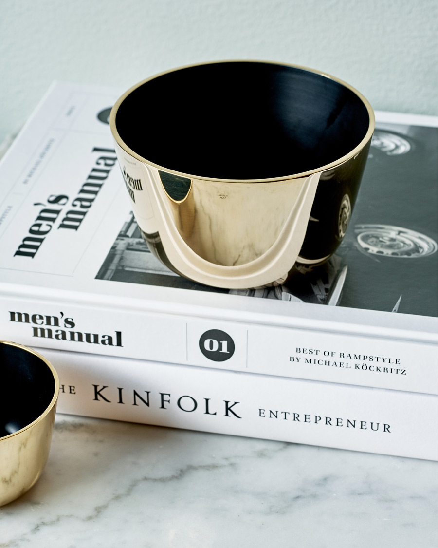 Heren | Lifestyle | Skultuna | Kolte Bowl Large Brass/Black