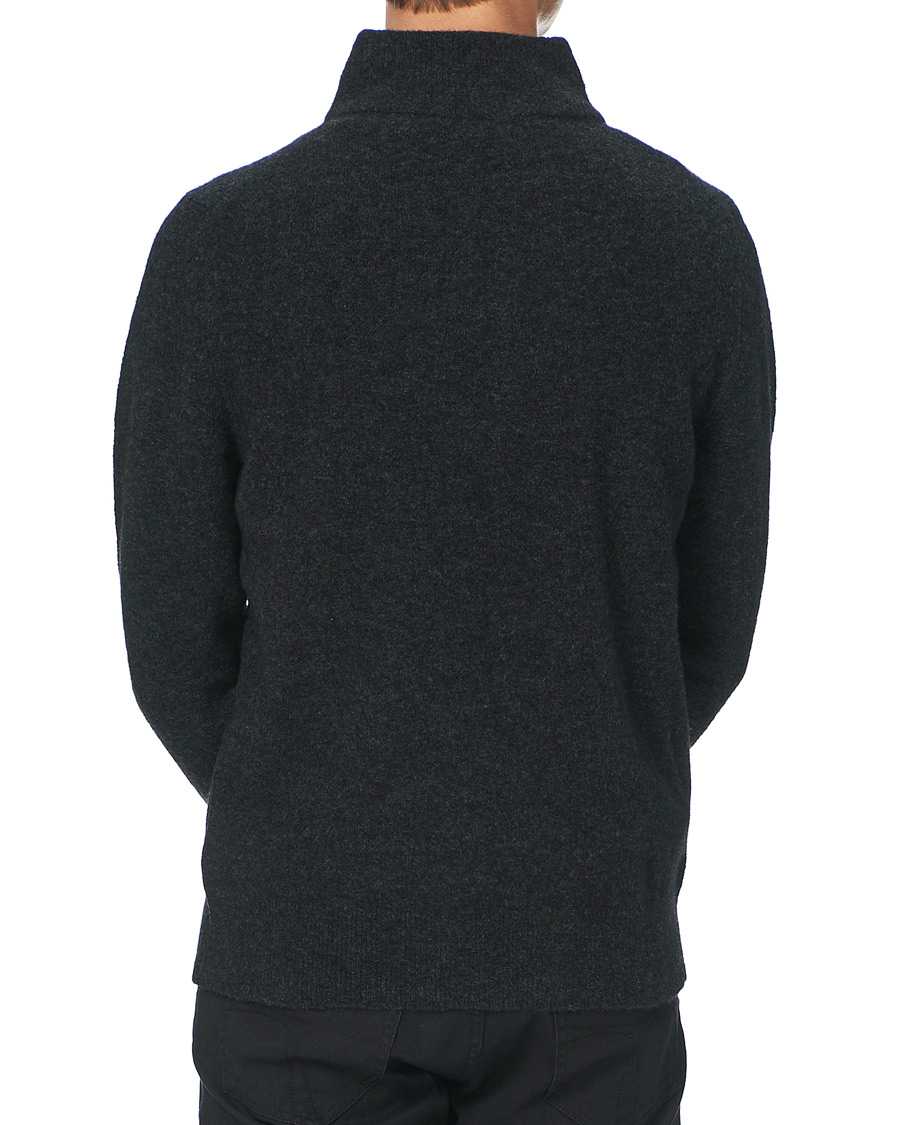 Heren | Truien | Filippa K | Andrew Yak Sweater Charcoal Melange