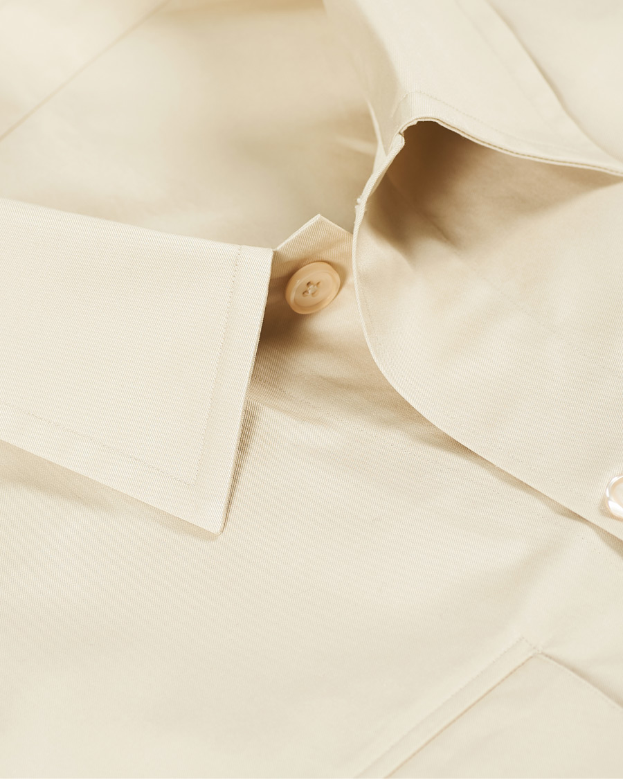 Heren | Overhemden | Filippa K | Oscar Cotton Shirt Soft Beige