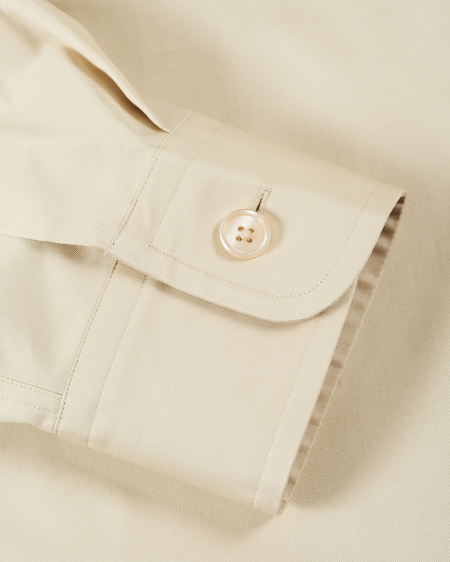 Heren | Overhemden | Filippa K | Oscar Cotton Shirt Soft Beige