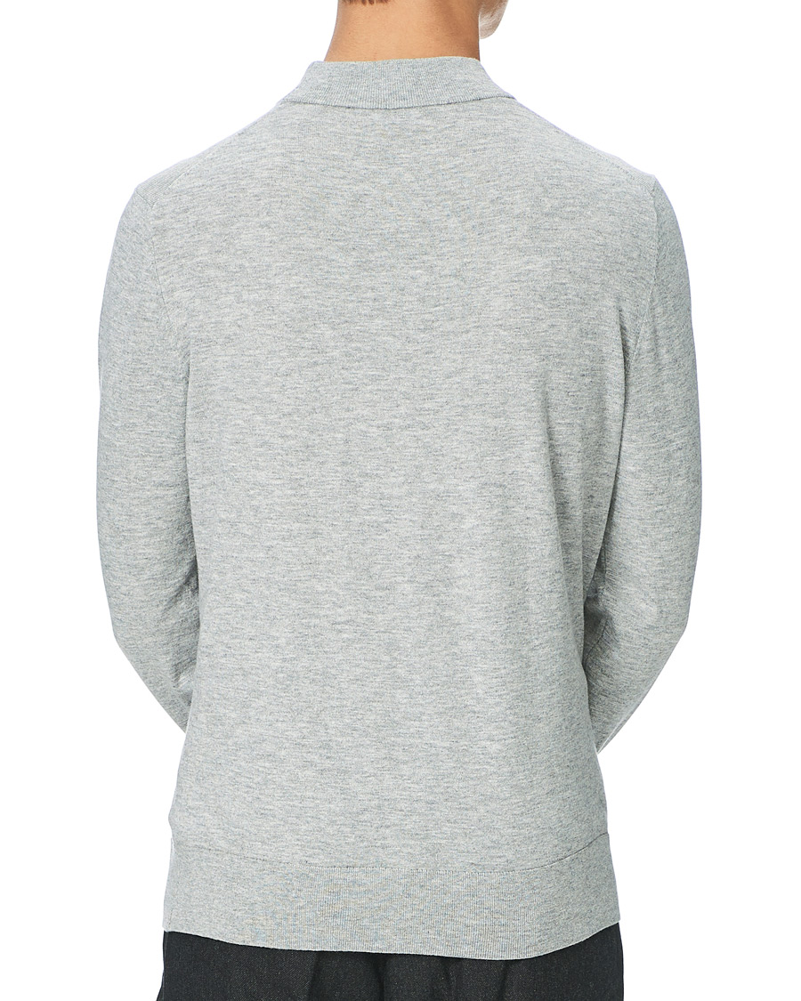 Heren | Truien | Filippa K | Eli Sweater Light Grey Melange