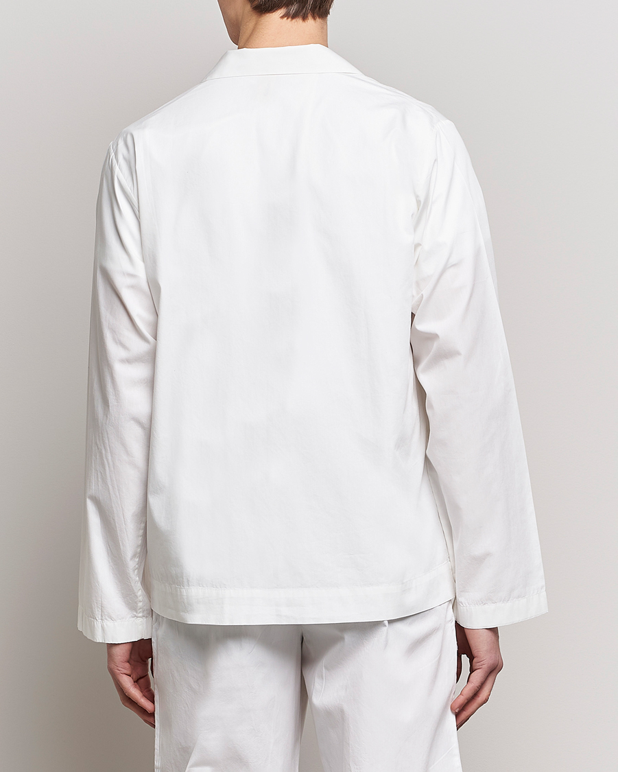 Heren | Pyjama's en gewaden | Tekla | Poplin Pyjama Shirt Alabaster White