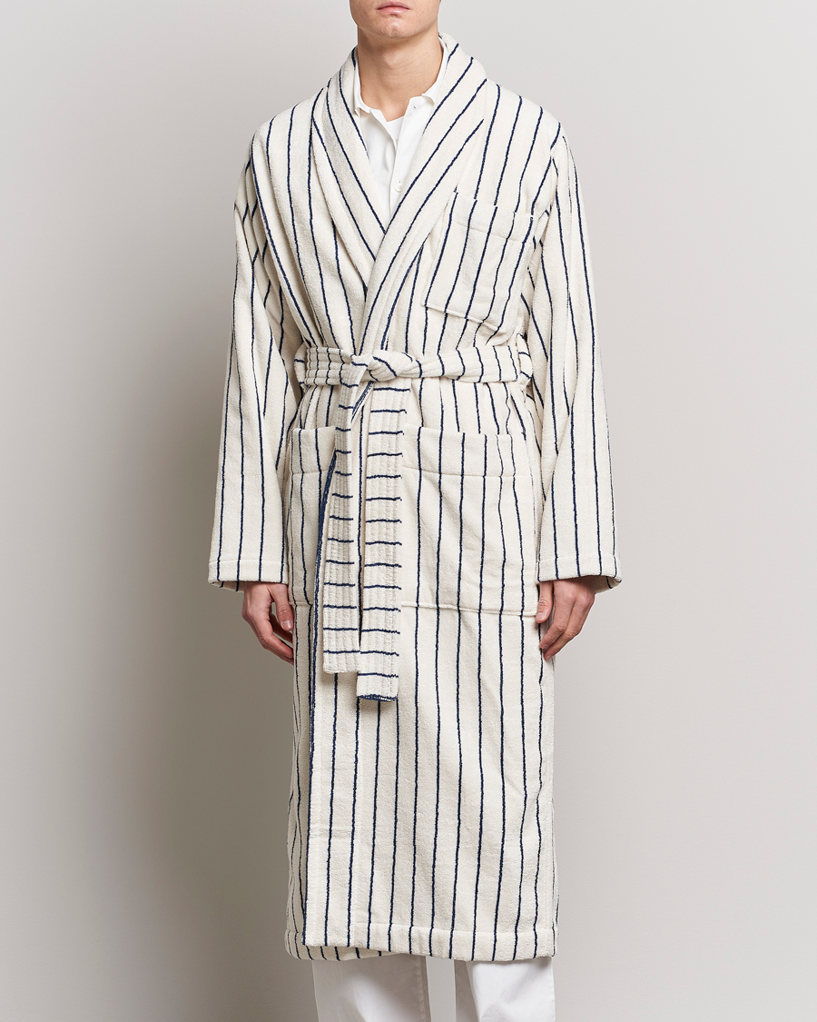 Heren | Lifestyle | Tekla | Organic Terry Classic Bathrobe Carmel