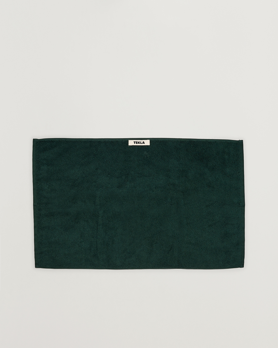 Heren | Tekla | Tekla | Organic Terry Hand Towel Forest Green