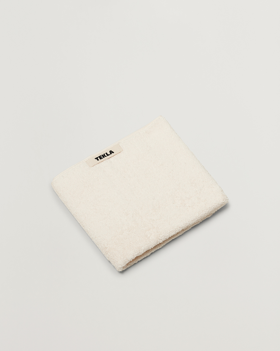Heren | Stoffen | Tekla | Organic Terry Hand Towel Ivory