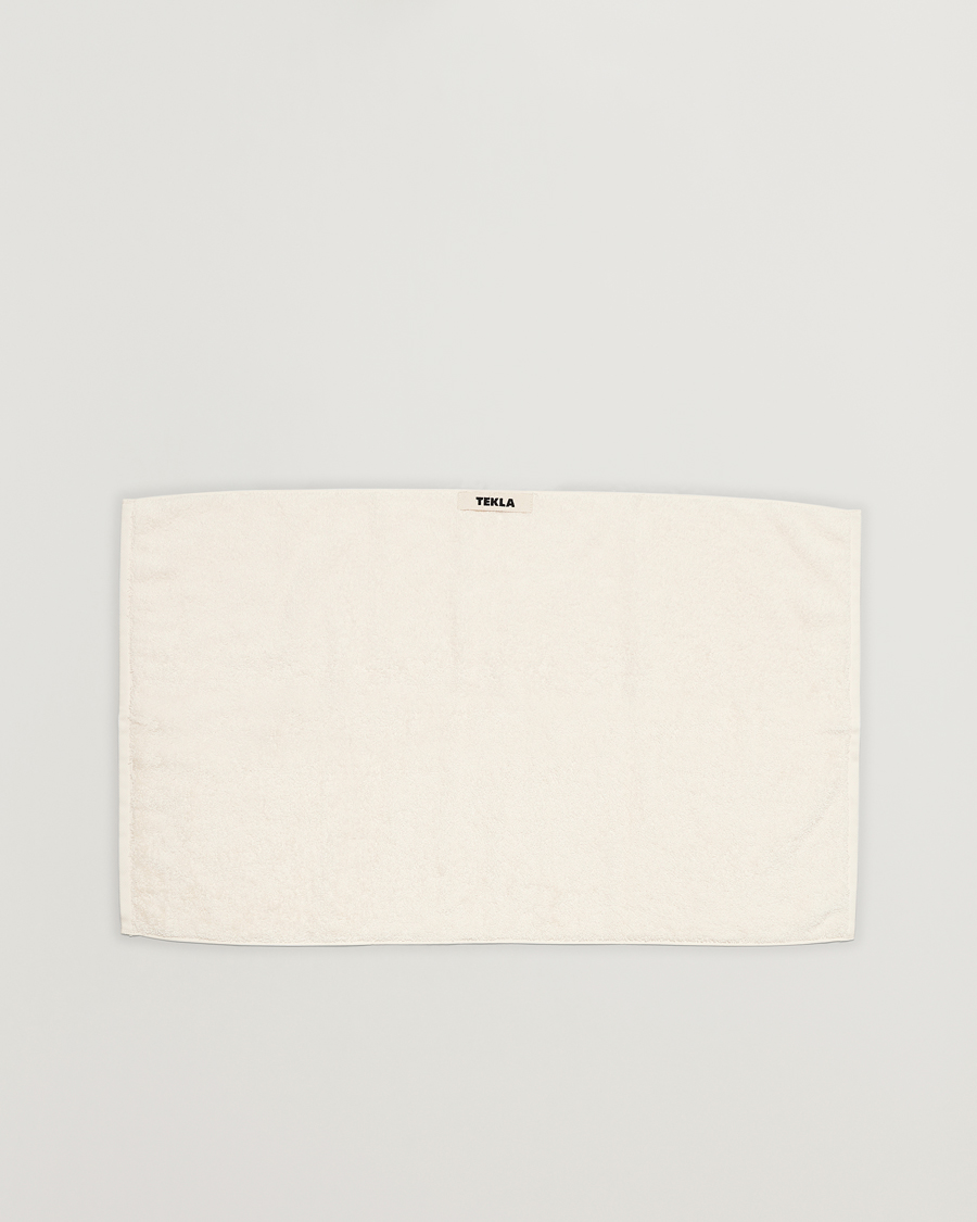 Heren | Handdoeken | Tekla | Organic Terry Hand Towel Ivory