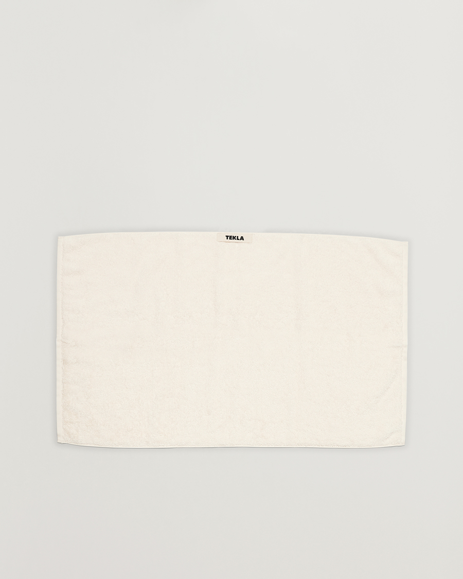 Heren | Stoffen | Tekla | Organic Terry Hand Towel Ivory