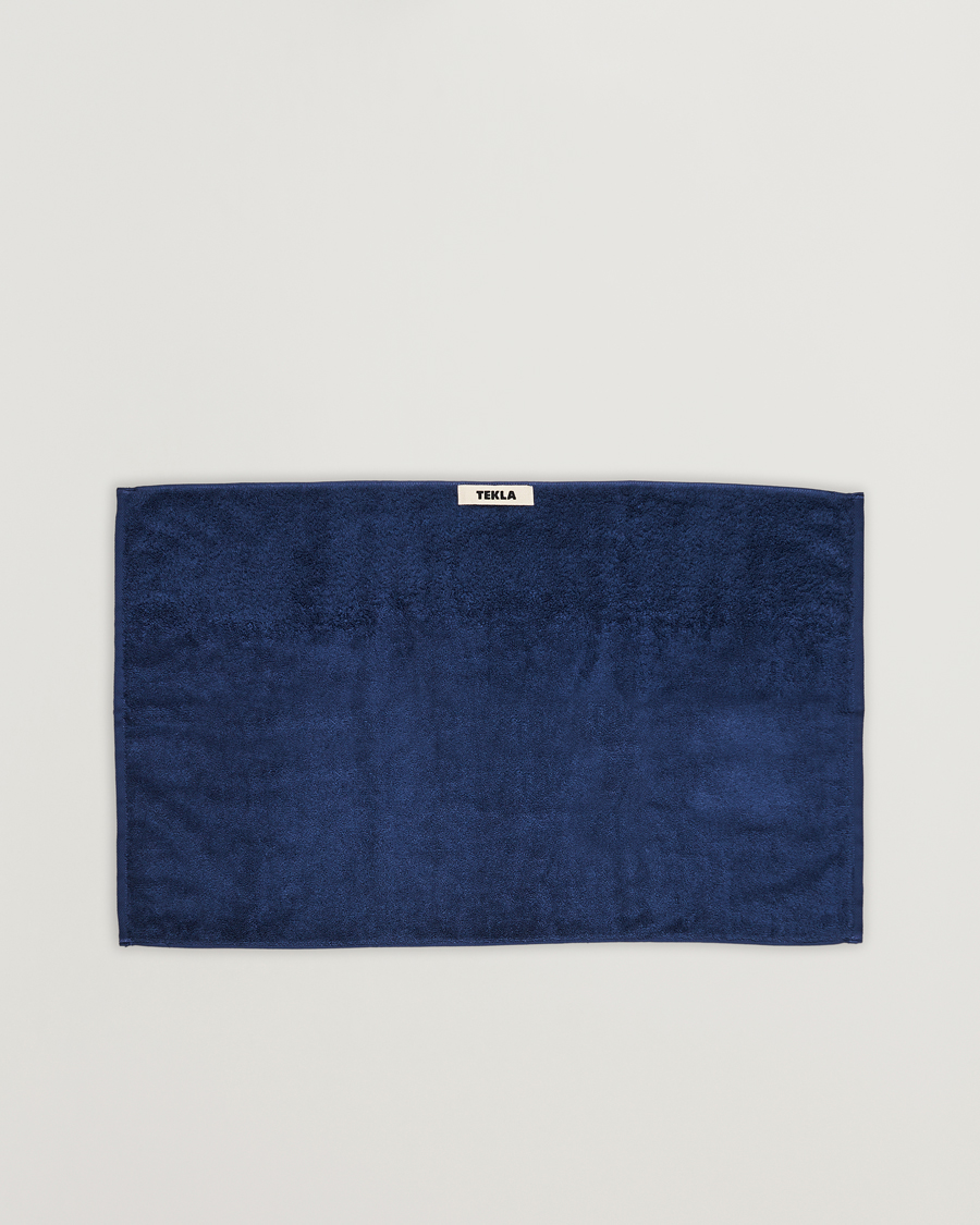 Heren |  | Tekla | Organic Terry Hand Towel Navy