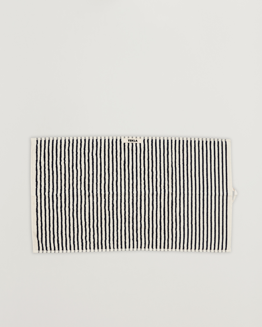 Heren | Stoffen | Tekla | Organic Terry Hand Towel Sailor Stripes