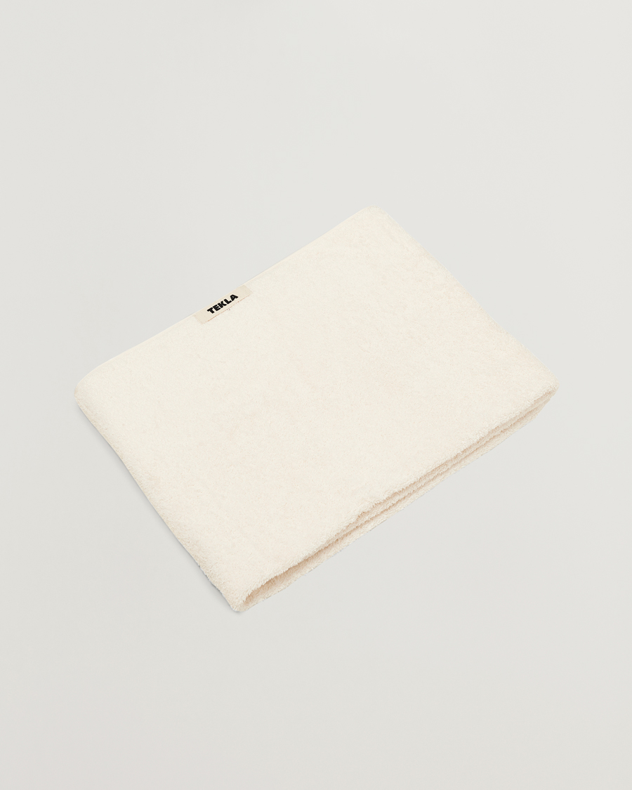 Heren | Stoffen | Tekla | Organic Terry Bath Towel Ivory