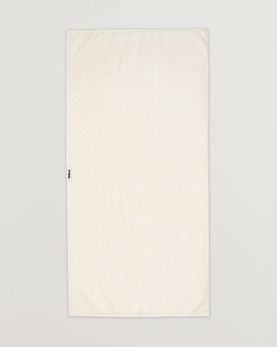 Heren | Stoffen | Tekla | Organic Terry Bath Towel Ivory