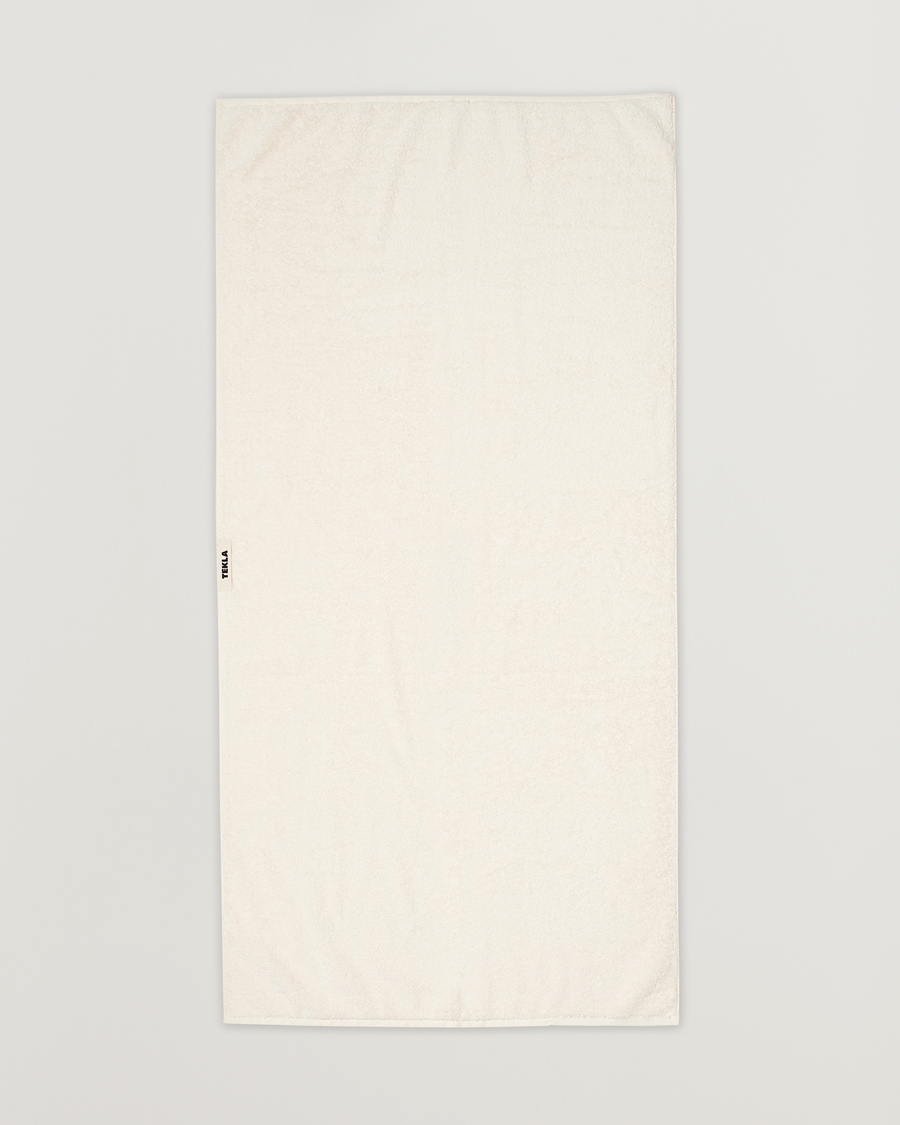 Heren |  | Tekla | Organic Terry Bath Towel Ivory