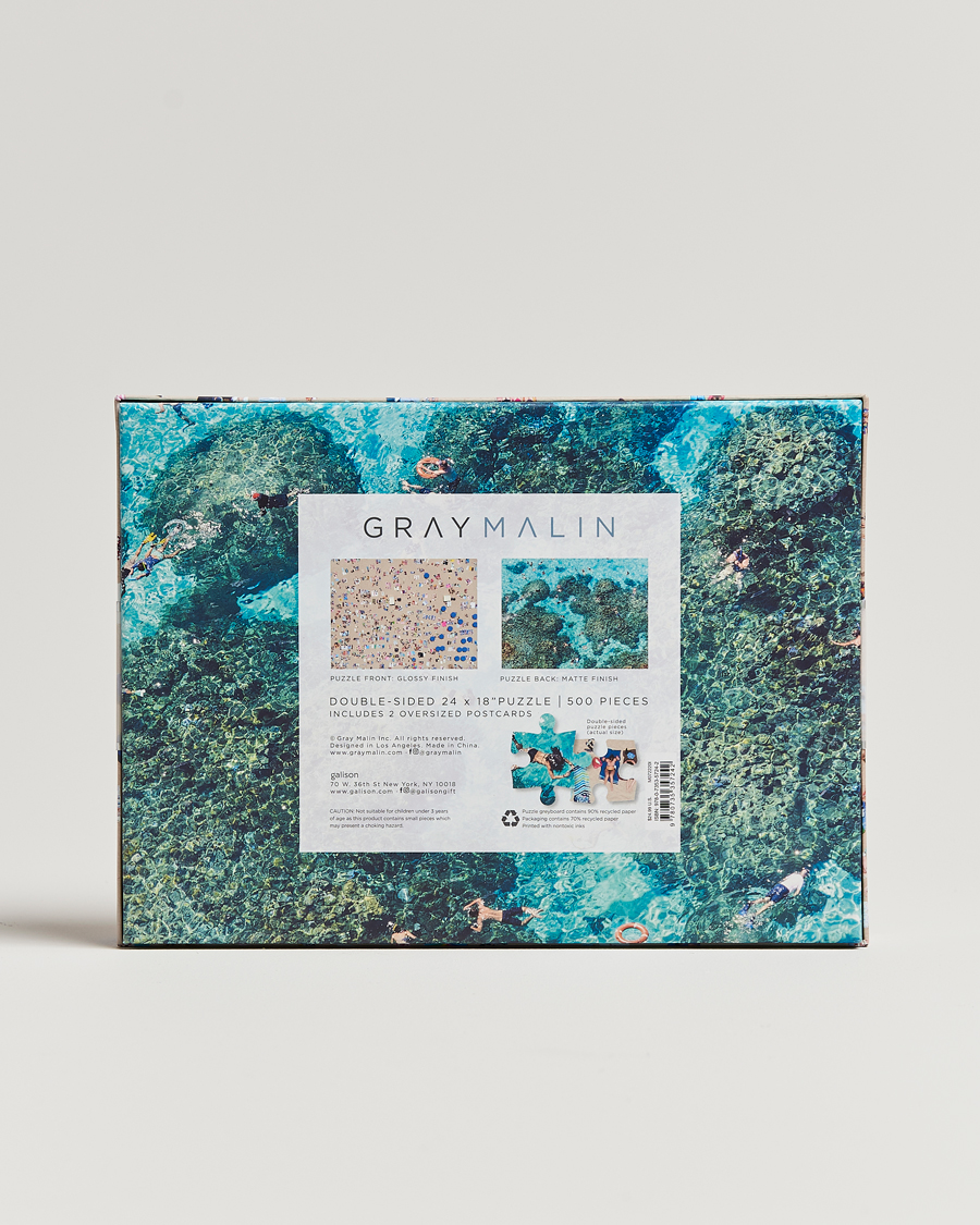 Heren | Spellen | New Mags | Gray Malin-The Beach Two-sided 500 Pieces Puzzle