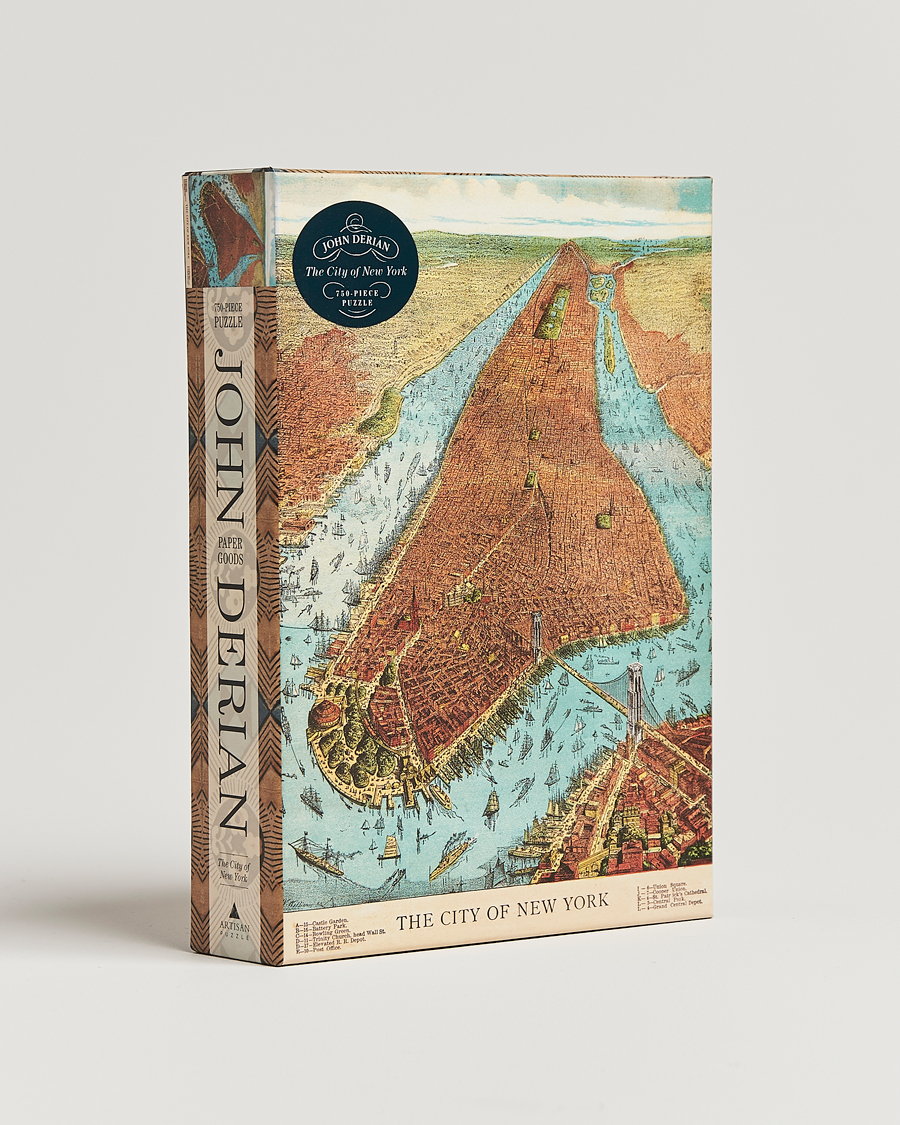 Heren | Spellen | New Mags | John Derian-The City of New York 750 Pieces Puzzle