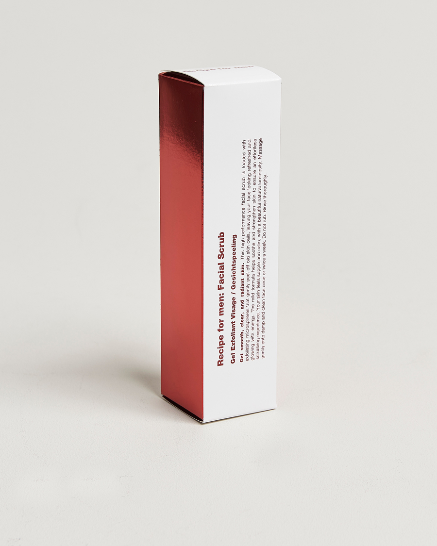 Heren | Huidverzorging | Recipe for men | Facial Scrub 100ml