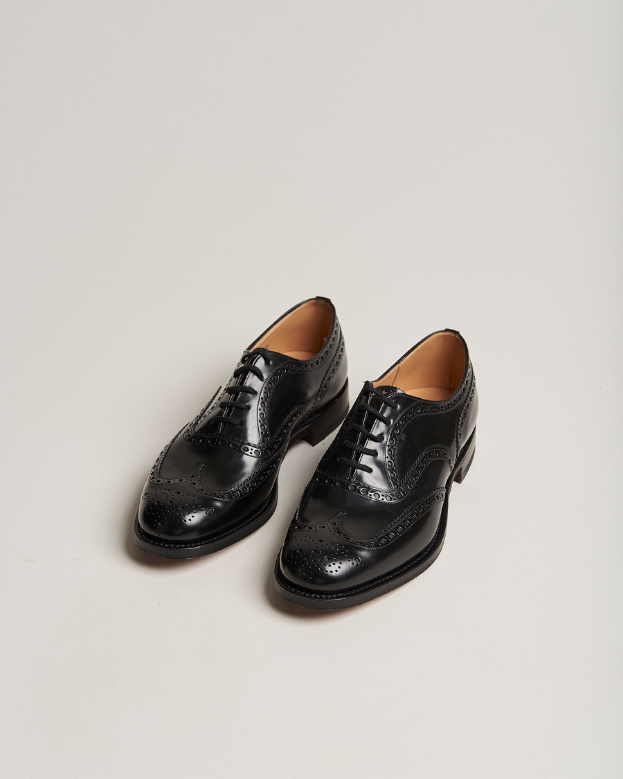 Heren | Handgemaakte schoenen | Church's | Burwood Polished Binder Brogue Black