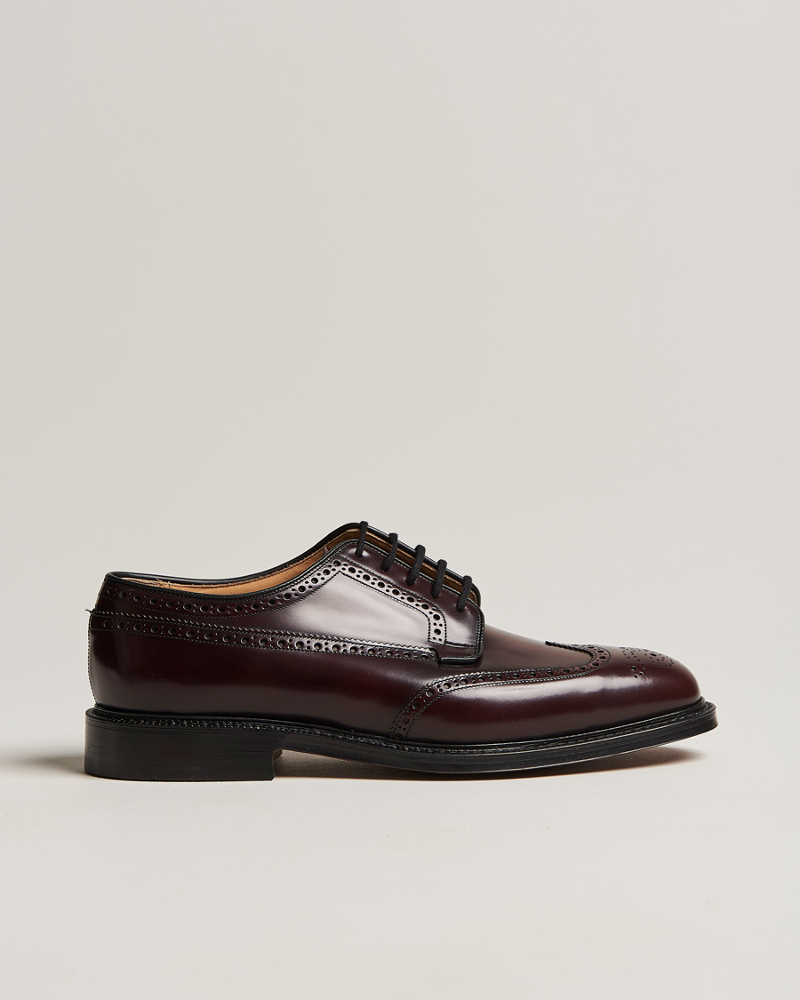Heren | Brogues | Church's | Grafton Polished Binder Brogue Burgundy