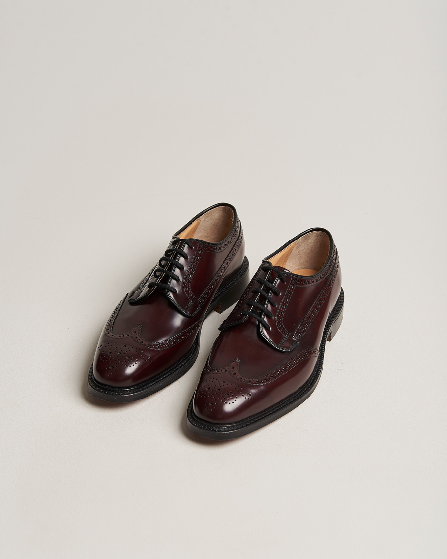 Heren | Brogues | Church's | Grafton Polished Binder Brogue Burgundy