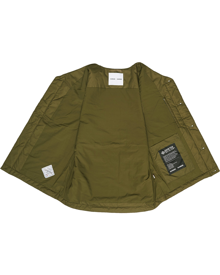 Heren | Jassen | Samsøe Samsøe | Samsøe & Samsøe Tom Gore-Tex Vest Ivy Green