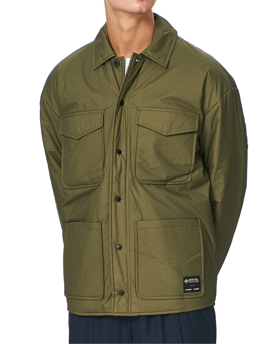 Heren | Jassen | Samsøe Samsøe | Samsøe & Samsøe Tony Gore-Tex Shirt Jacket Ivy Green
