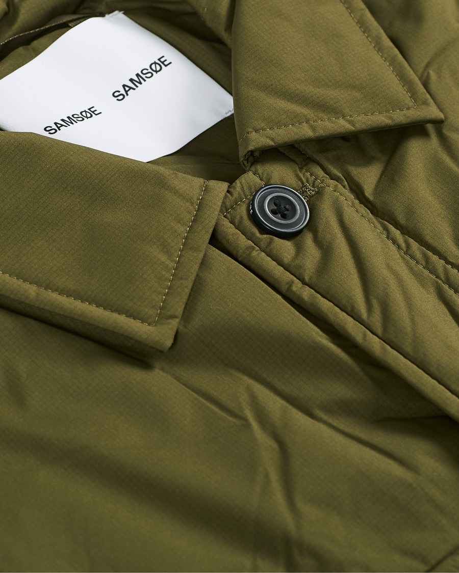 Heren | Jassen | Samsøe Samsøe | Samsøe & Samsøe Tony Gore-Tex Shirt Jacket Ivy Green