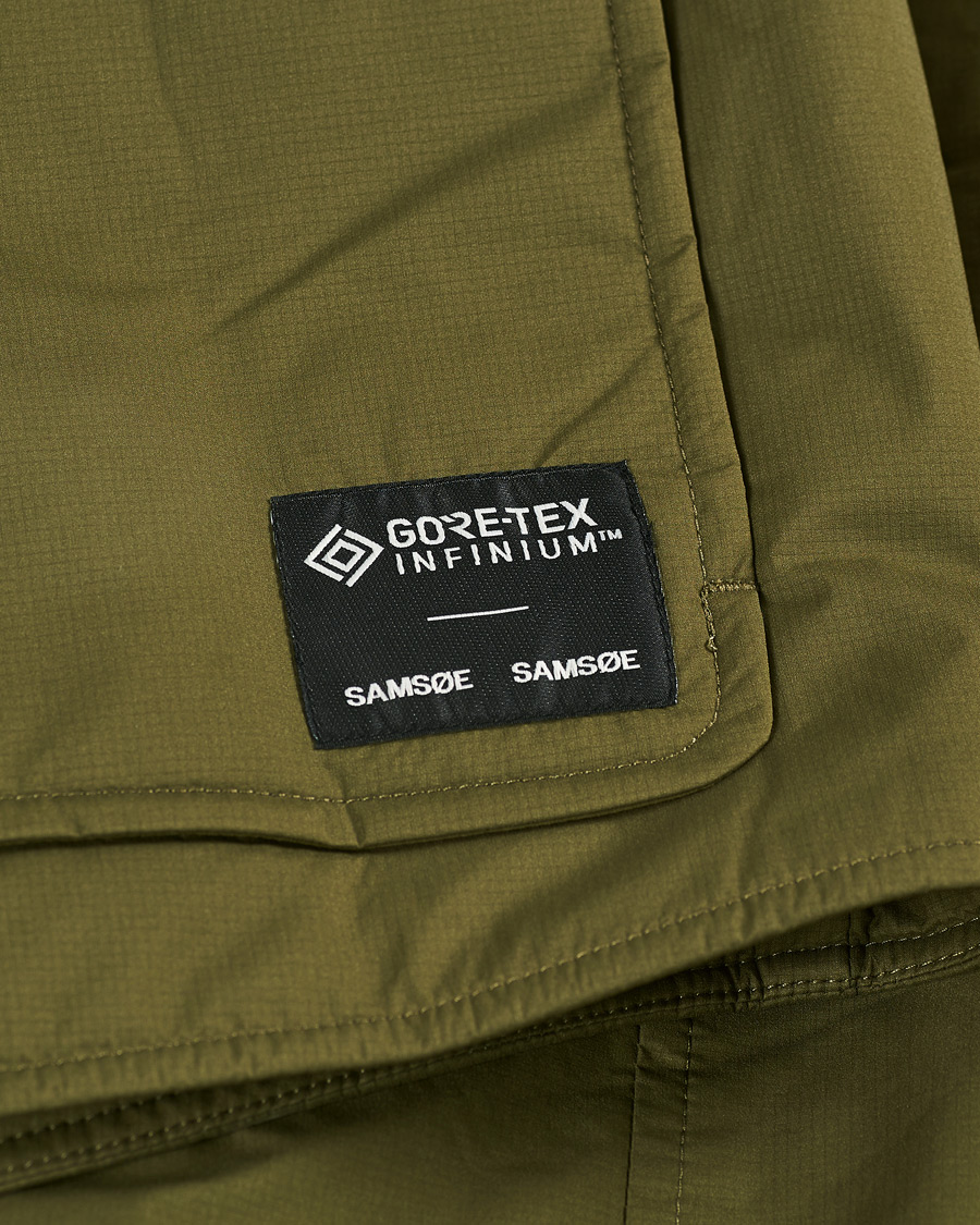 Heren | Jassen | Samsøe Samsøe | Samsøe & Samsøe Tony Gore-Tex Shirt Jacket Ivy Green