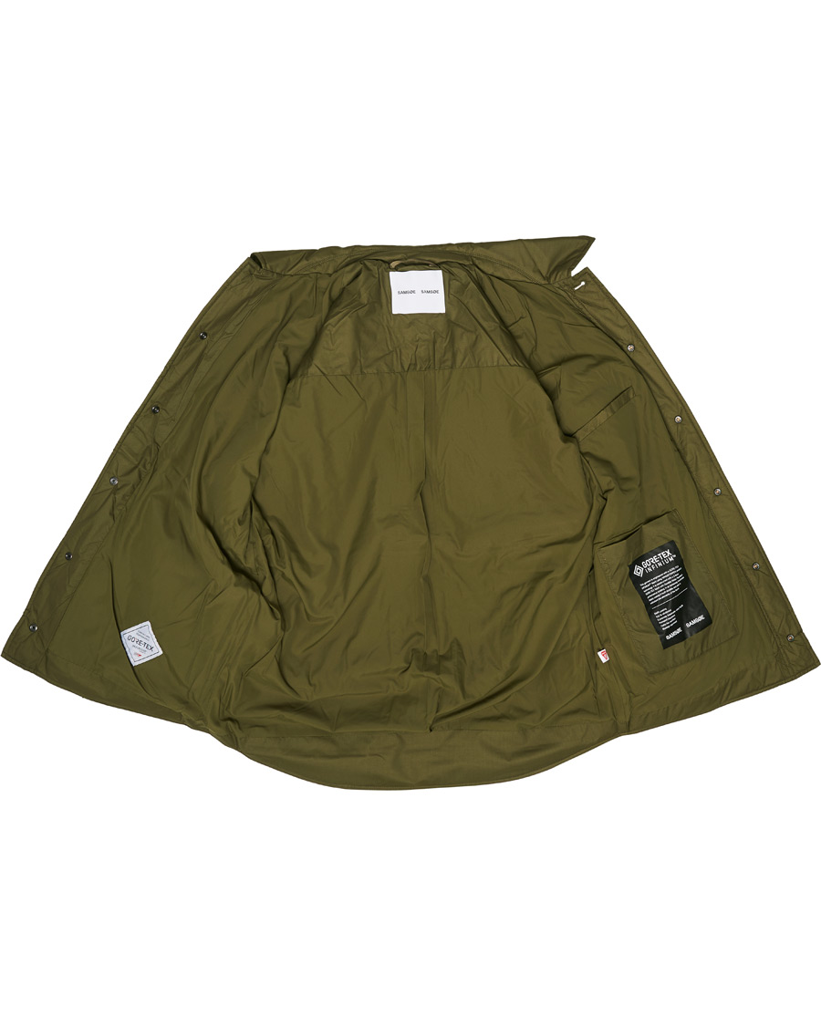 Heren | Jassen | Samsøe Samsøe | Samsøe & Samsøe Tony Gore-Tex Shirt Jacket Ivy Green