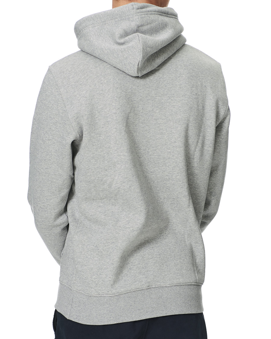 Heren | Truien | GANT | Banner Shield Hoodie Grey Melange