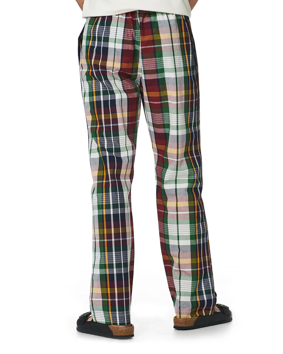 Heren | Pyjama's en gewaden | GANT | Tartan Flannel Pyjama Set Evening Blue