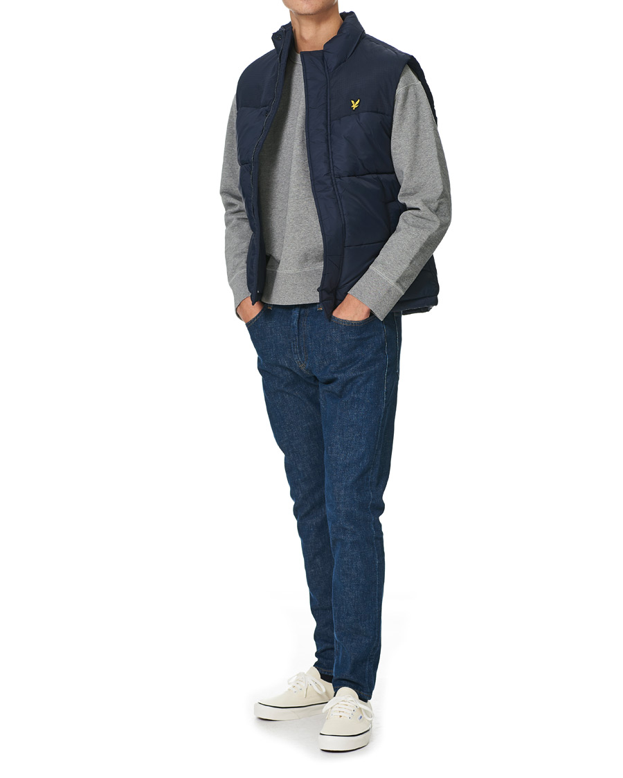 Heren | Jassen | Lyle & Scott | Wadded Gilet Vest Dark Navy