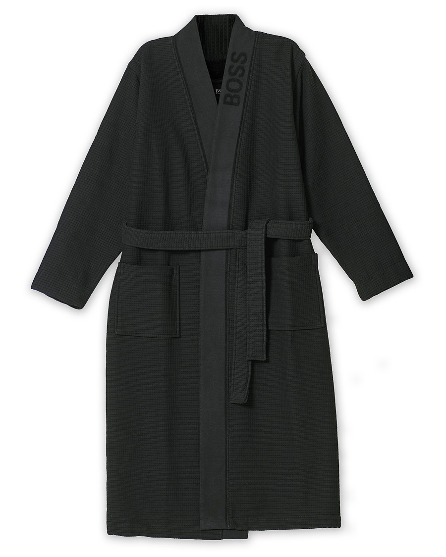Heren | Pyjama's en gewaden | BOSS BLACK | BOSS Waffle Kimono Black