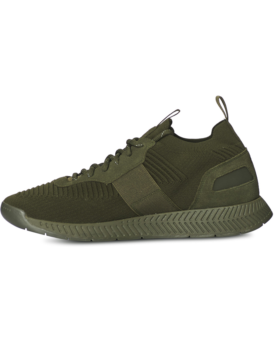 Heren | BOSS Titanium Running Sneaker Dark Green | BOSS BLACK | BOSS Titanium Running Sneaker Dark Green