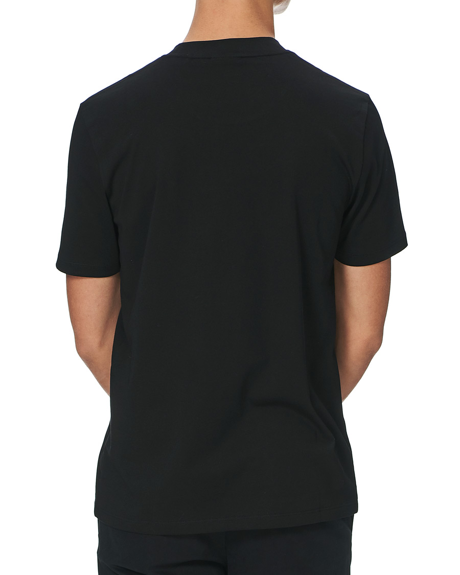 Heren | T-shirts | HUGO | Denghis Glossy Logo Crew Neck Tee Black