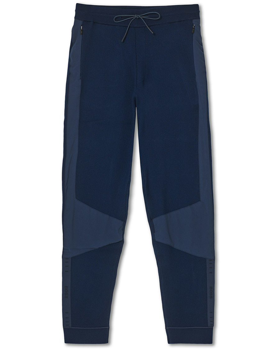 Heren | Broeken | BOSS GREEN | BOSS Athleisure Tomoa Sweatpants Navy