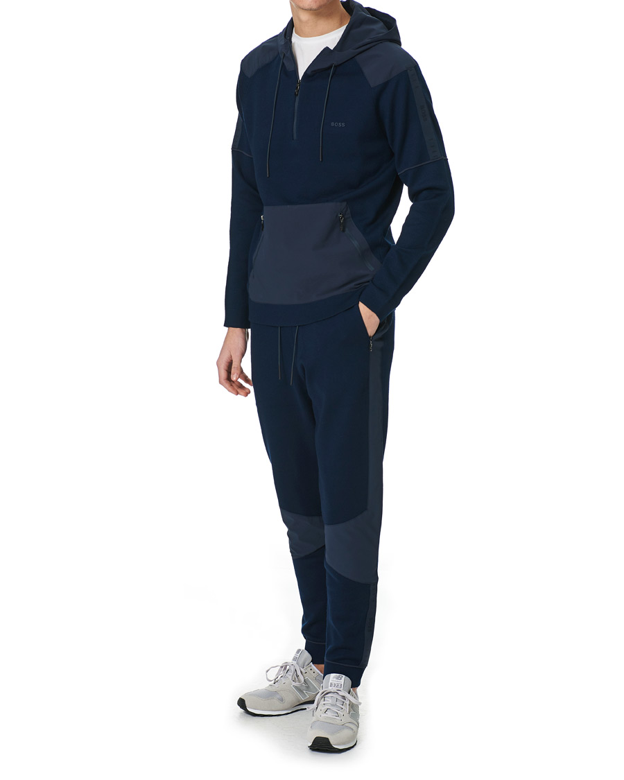 Heren | Broeken | BOSS GREEN | BOSS Athleisure Tomoa Sweatpants Navy