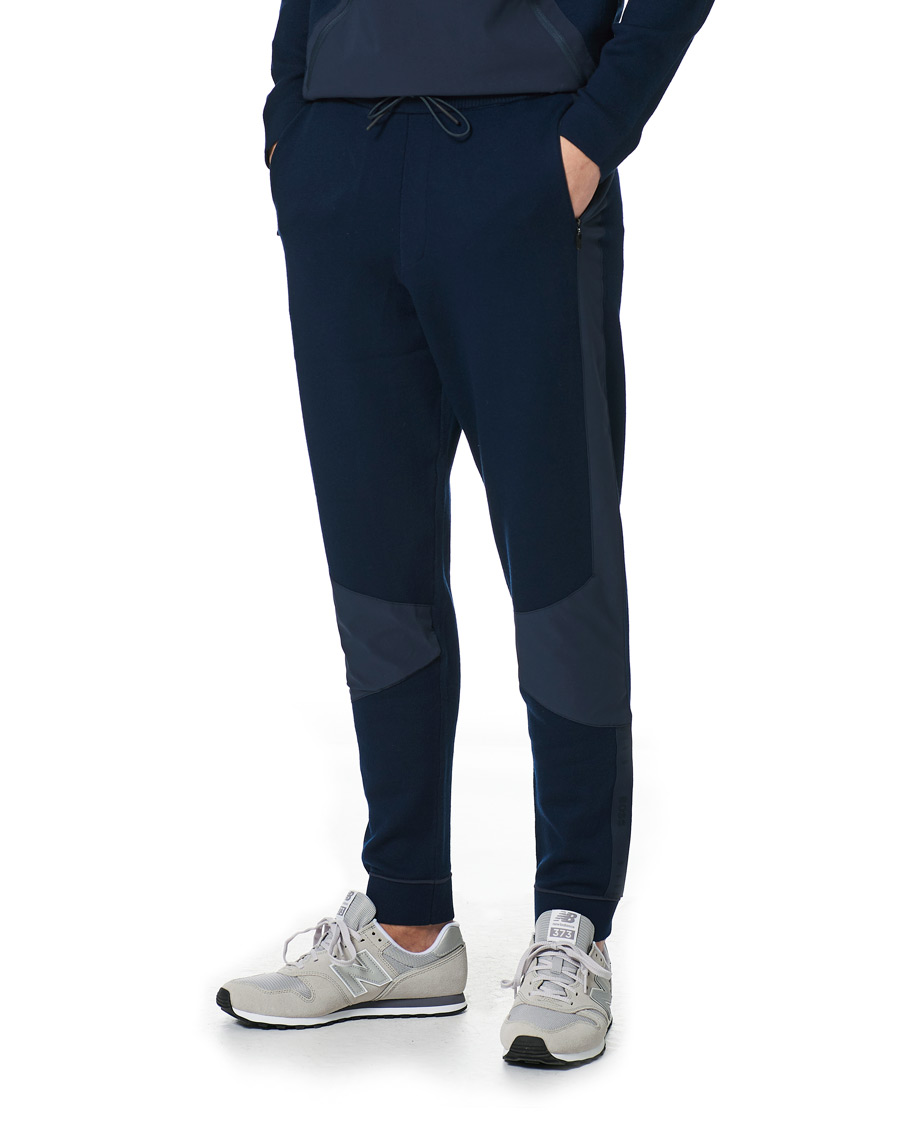 Heren | Broeken | BOSS GREEN | BOSS Athleisure Tomoa Sweatpants Navy
